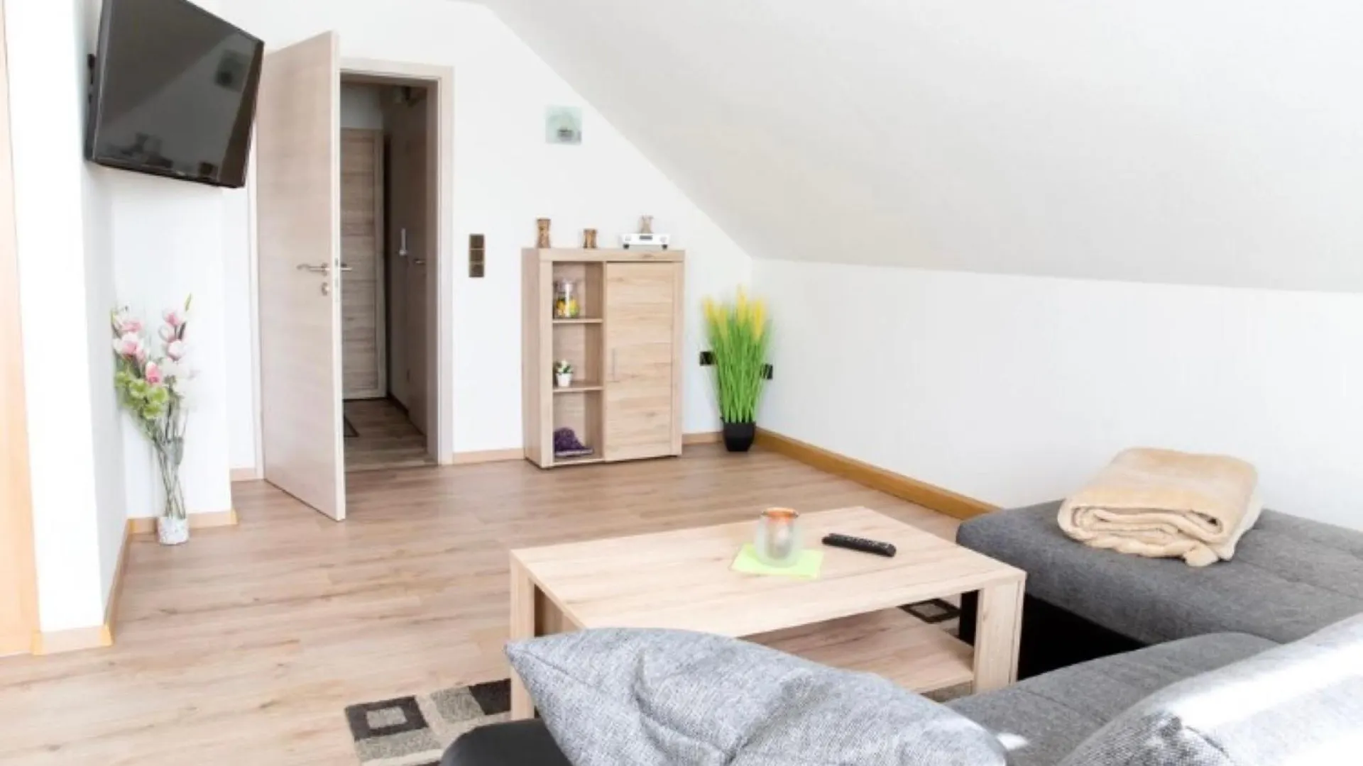 Daire Ferienwohnung Am Palmengarten Marktbergel Almanya